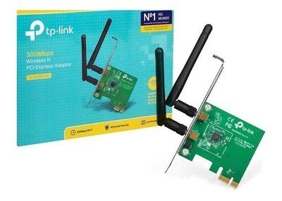 Adaptador PCI Express inalámbrico n de 300 MBPS TL-WN881ND
