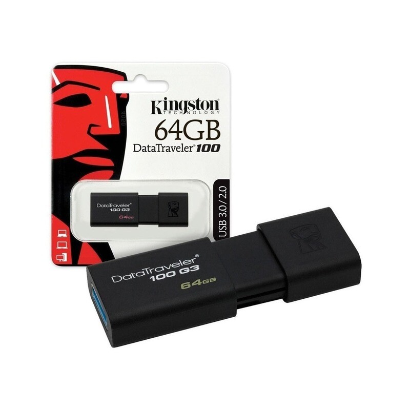 Pendrive Kingston 64gb Usb 3.1 2.1 Original