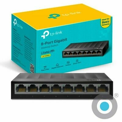 Switch TP-LINK TL-LS1008G 8 Puertos 10/100/1000Mbps