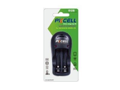 Cargador de Pilas Recargables AA/AAA Pkcell