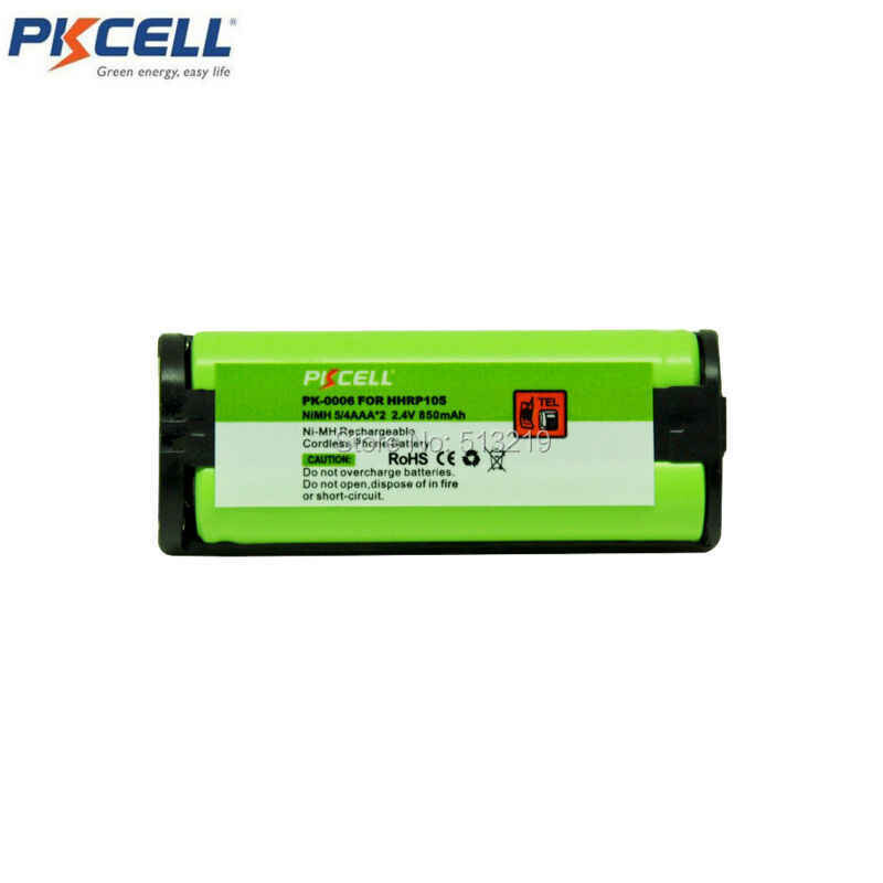 Pila Bateria para Telefono Inalámbrico Hhrp105 Ni-hm 2.4v 850 Mah