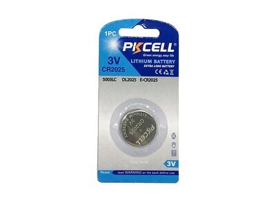 Pila Litio 3v CR2025 Pkcell