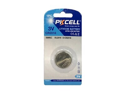 PILA LITIO 3v CR2016 x1 Pkcell