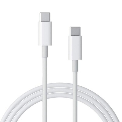 CABLE TIPO-C A TIPO-C BLANCO