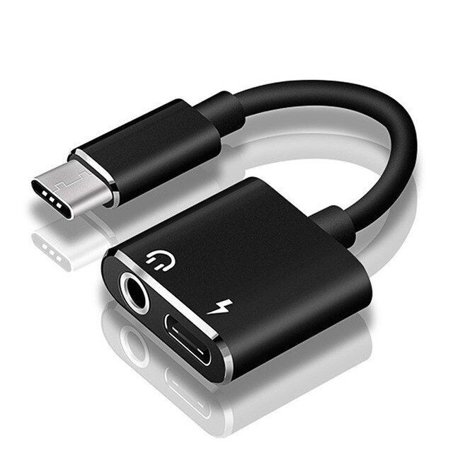 DIVISOR AGILER TIPO C A CONECTOR DE 3,5 MM + PUERTO DE CARGA TIPO C