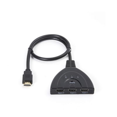 SWITCH HDMI 1 A 3 con cola 4K Ultra HD Agiler