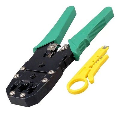 Ponchadora Crimpeadora Rj45 Rj12 Rj11 3 En 1