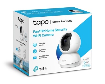 Cámara Wi-Fi Rotatoria de Seguridad para Casa TP-LINK Tapo C200