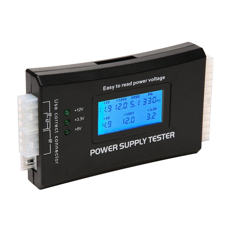 Probador de Fuente de Poder Supply Tester