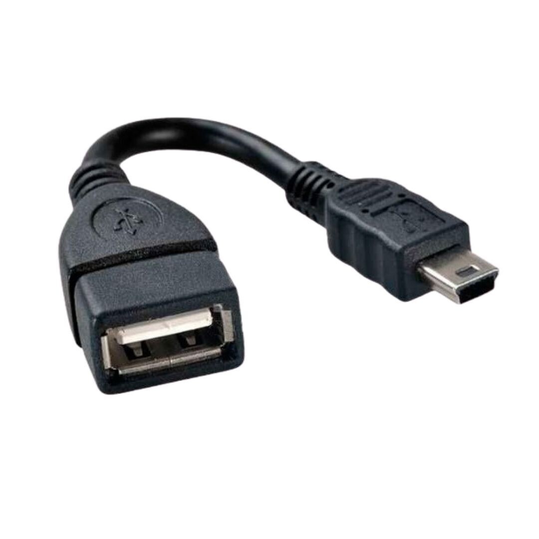 Cable Adaptador Otg Usb Hembra A Micro V3 Para Carro Chino