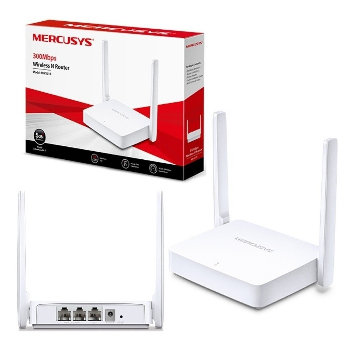 Modem Router Inalambrico Mercusys MW300D 300mbps