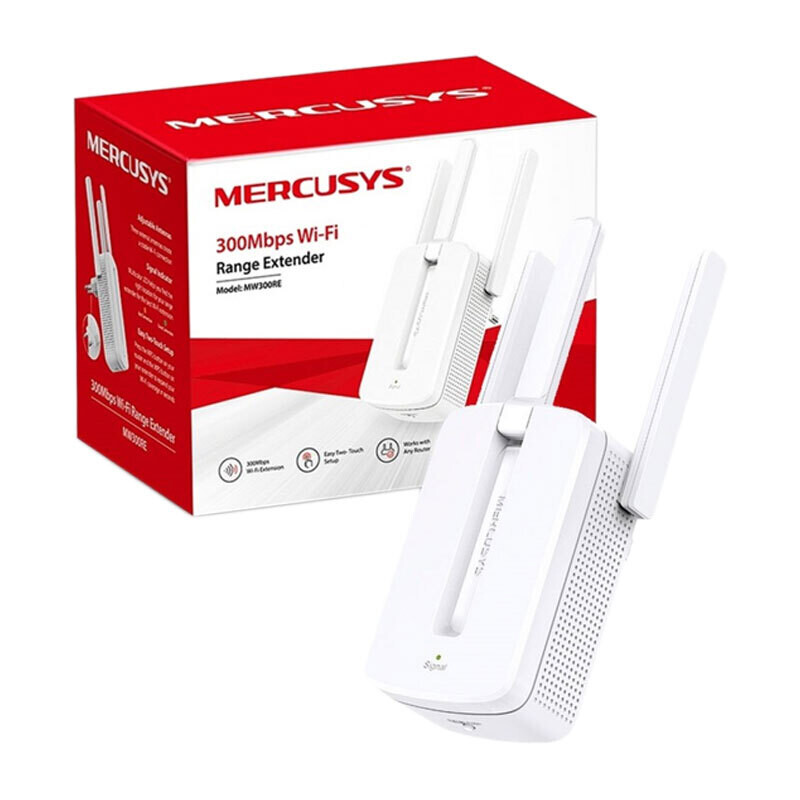 Repetidor Extensor De Señal Mercusys 300mbps MW300RE