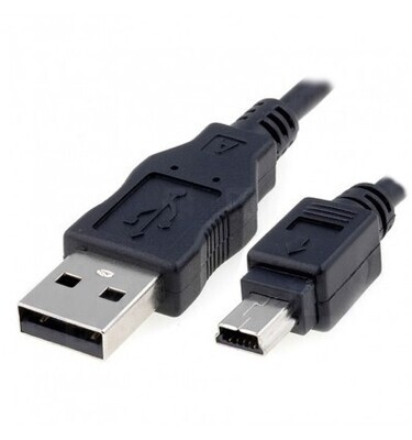 Cable USB Tipo A a Mini USB de 5 pines