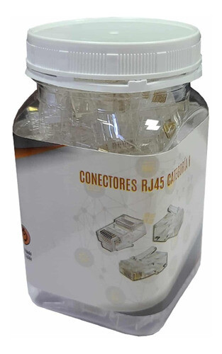 Conector Rj45 Cat5e Wireplus+  100 Unidades