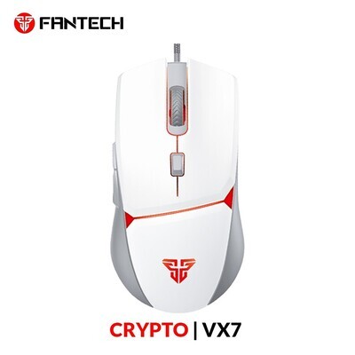 Mouse Gaming CRYPTO VX7 SPACE Alambrico Blanco