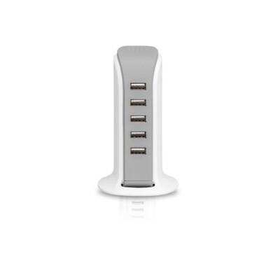 ESTACIÓN DE CARGA 5-PUERTOS USB 6A ARGOM TECH