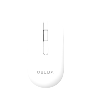 Mouse Delux Inalambrico M322GX Blanco 2.4GHZ