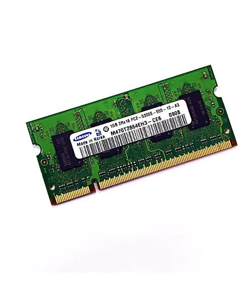 Memoria Ram DDR2 5300 de 1GB para laptop