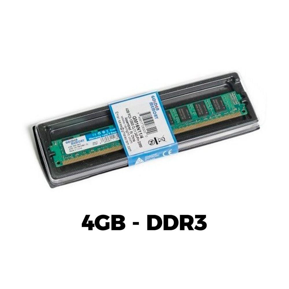 Memoria Ram ddr3 4GB 1333 Golden Memory para PC