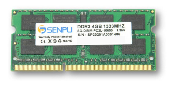 Memoria Ram DDR3 4GB 1333 SENPU para laptop