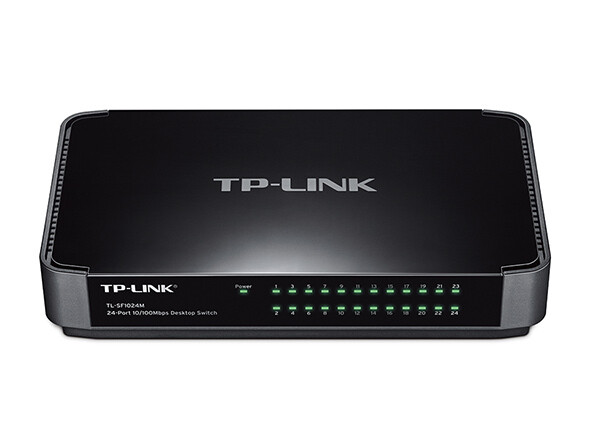 Switch De Escritorio Tp-link 24 Puertos 10/100 Mbps Sf1024m