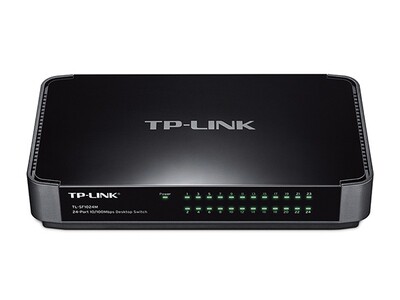 Switch De Escritorio Tp-link 24 Puertos 10/100 Mbps Sf1024m