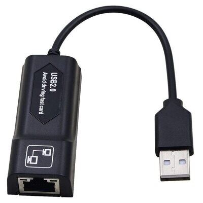 Adaptador de red Ethernet 10/100 Mbps a USB 2.0