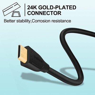 Adaptador mini HDMI a HDMI de 4K x 2K Anbear