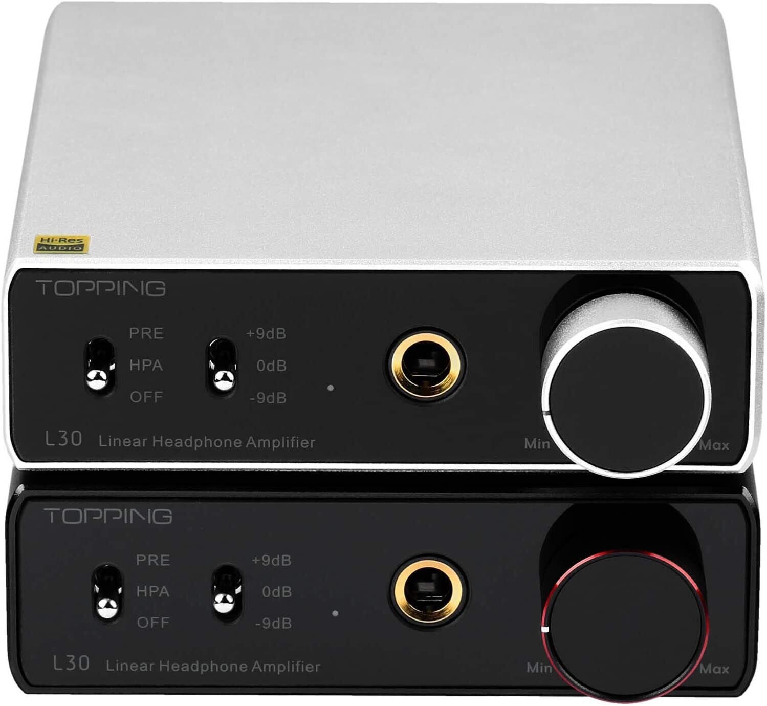 Amplificador de auriculares de alta resolución NFCA Preamplificador (plateado) L30
