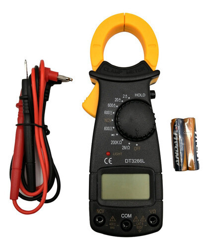 Pinza Amperimetrica Multímetro Tester Digital Dt3266L