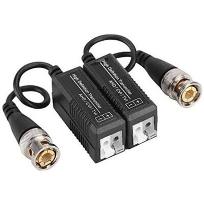 Video Balun Pasivo HD- CVI/TVI-AHD Para Cámaras De Seguridad