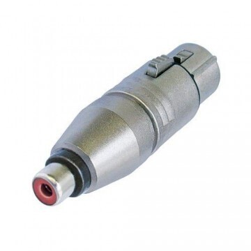 Adaptador XLR Hembra a RCA Hembra
