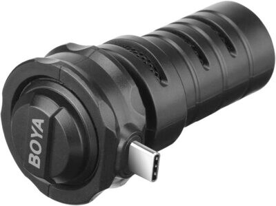 Micrófono condensador para dispositivos Android, BOYA BY-DM100