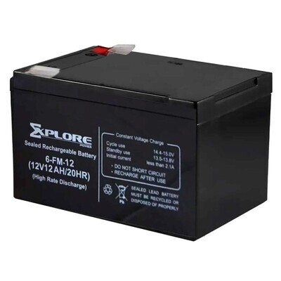 Bateria Para Ups 12v/12ah Marca Explore