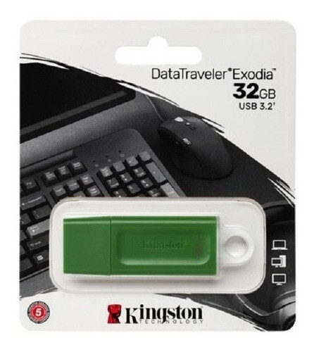 Pendrive 32gb Kingston Exodia Datatraveler Usb 3.2