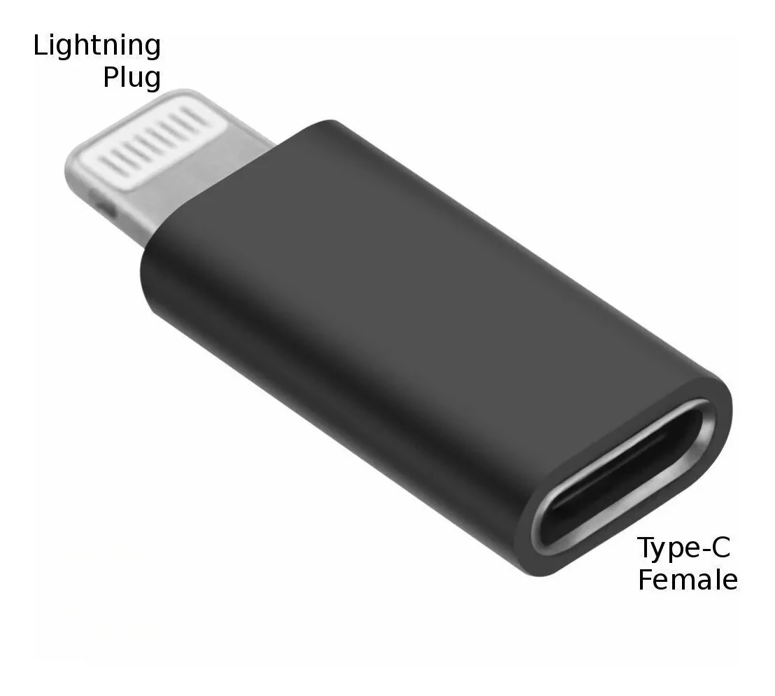 Adaptador Tipo C A Lightning iPhone