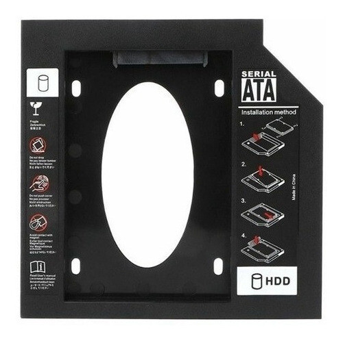 Base Caddy Ssd Adaptador Segundo Disco Duro 12.7mm Sata
