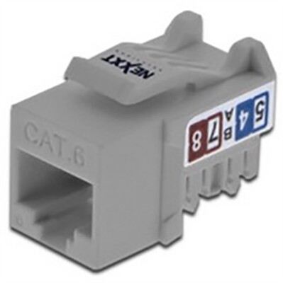 Nexxt Keystone Coupler Jack Rj45 Tipo 110 Cat6 PCGKJC6TYRJGR