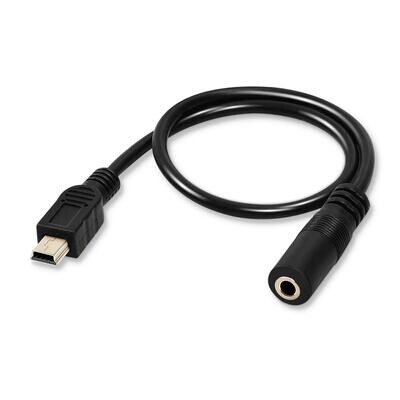 Cable de audio mini USB a Plug 3.5mm para micrófono de clip activo