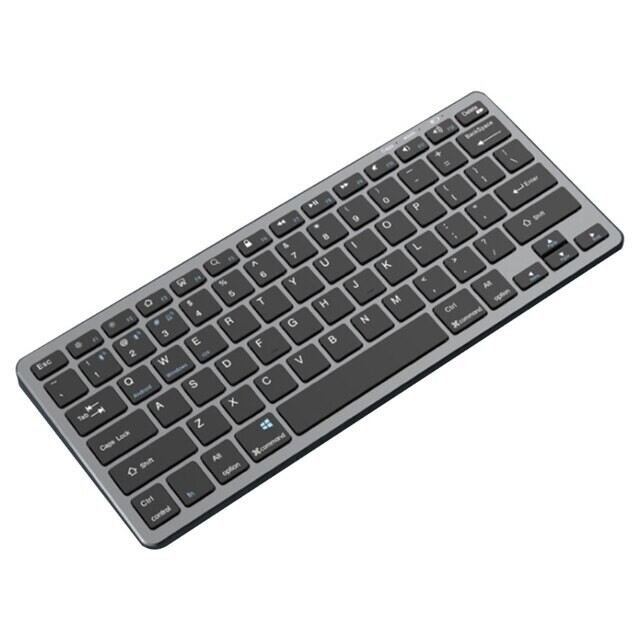 Teclado Recargable de 78 teclas (compatible con Bluetooth 2,4G +)