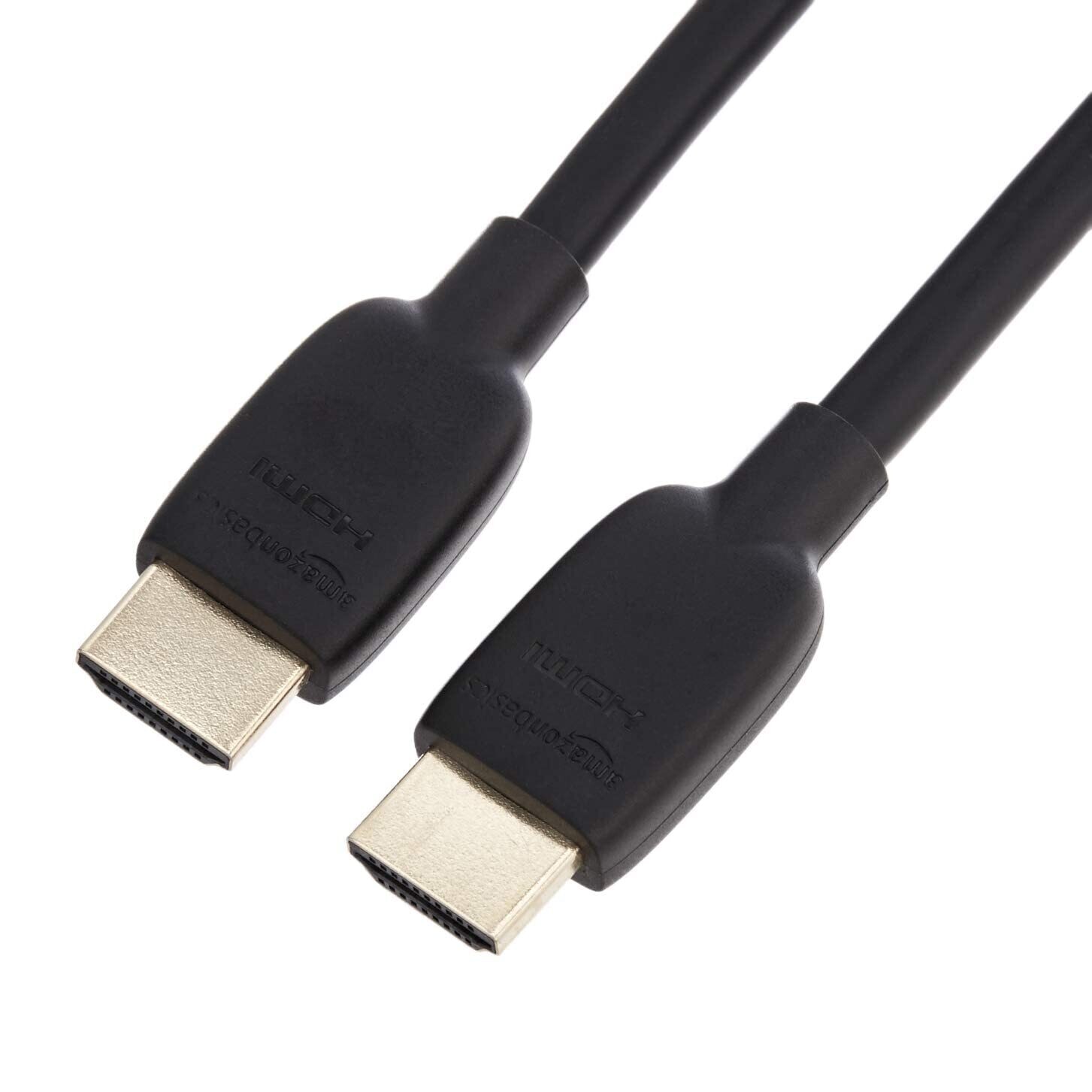Cable HDMI 8K de alta velocidad, negro, Amazon Basics