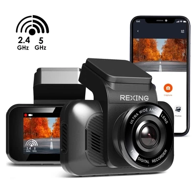 Camara y Grabadora para Parabrisa de Carro, Rexing V55