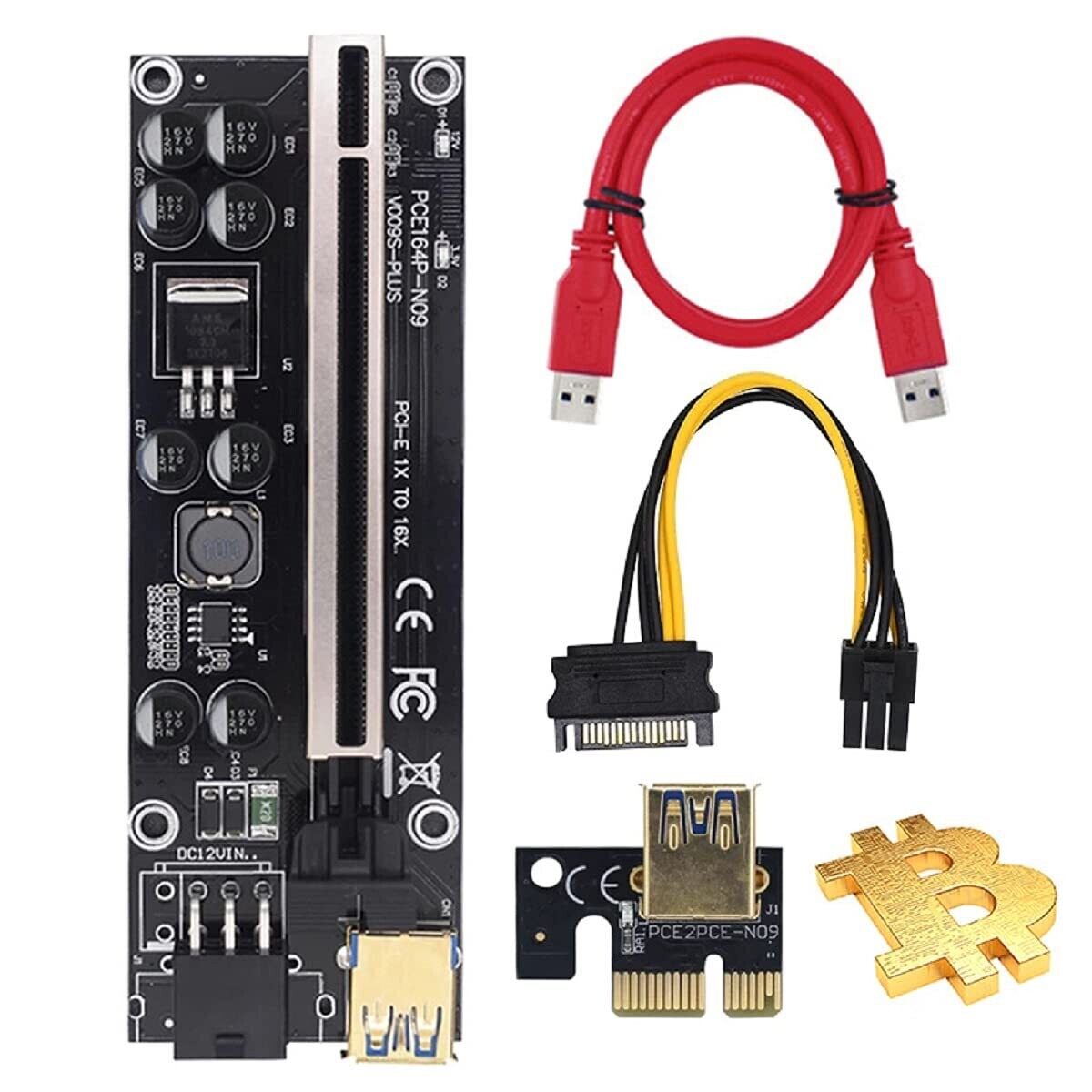 Riser PCI-E Pcie Riser 009S Plus para Tarjeta de video