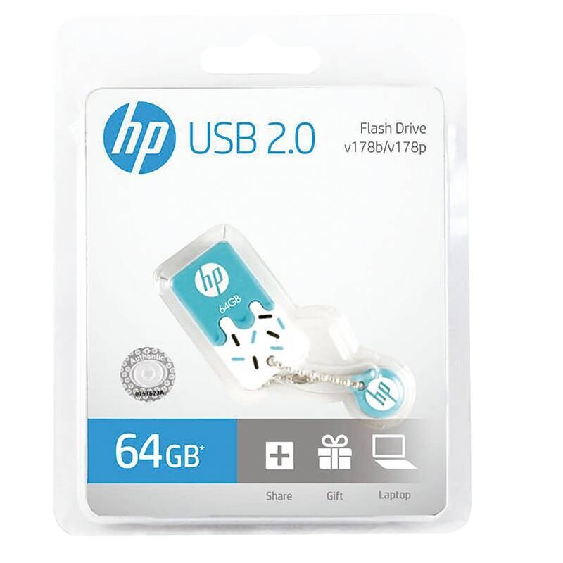 Pendrive Hp 64gb Usb 2.0 V178p