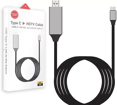 Cable Adaptador Usb Tipo C A Hdmi Hdtv 4k