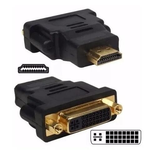 Adaptador Convertidor Dvi Hembra 24+5 Pines A Hdmi Macho