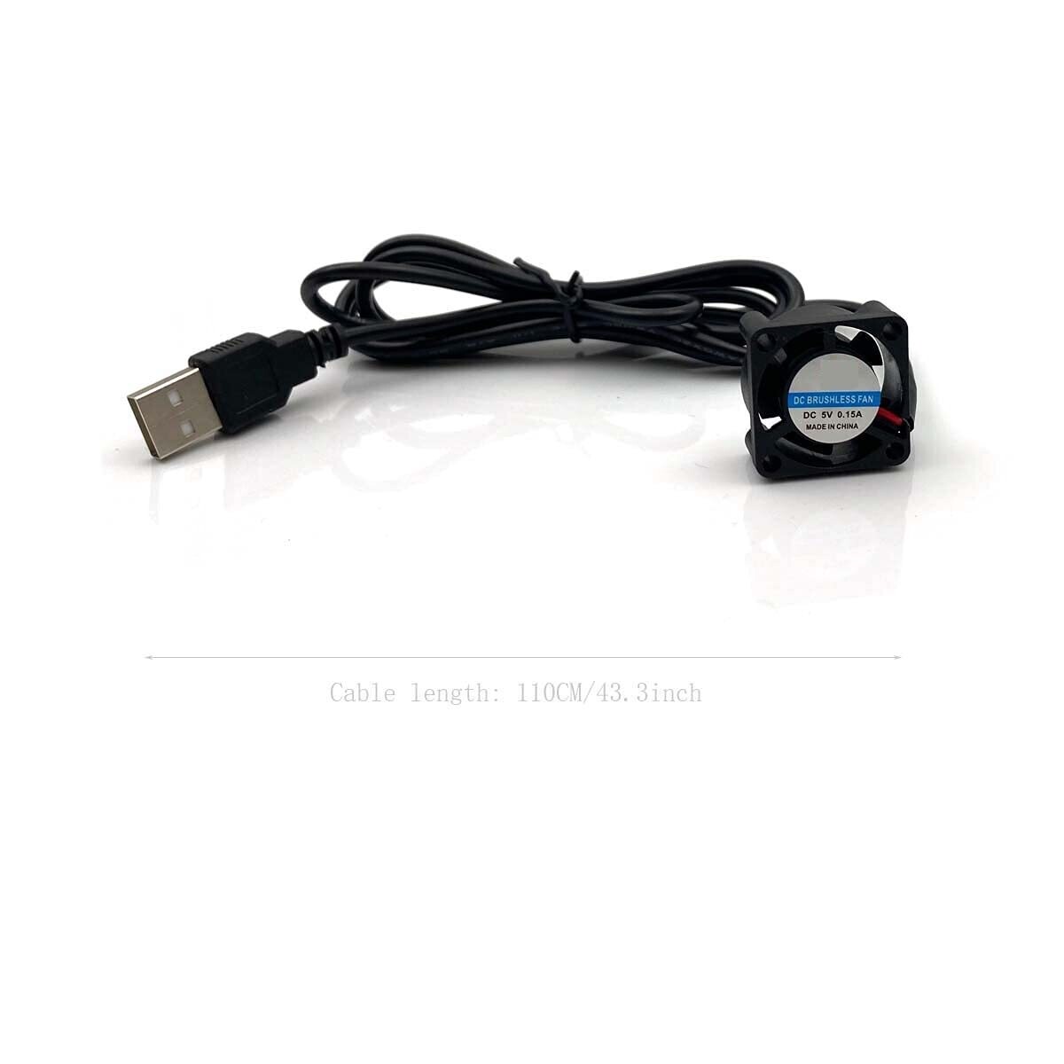 Fan Cooler USB c25mm X 10mm (25x25x10).