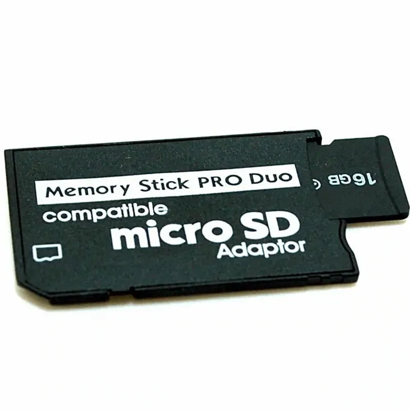 Adaptador Micro SD SDHC TF A Memory Stick MS Pro Duo PSP Para PSP 1000 2000 3000
