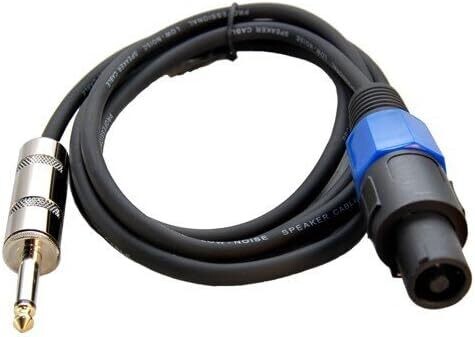 Cable de 1,8 m Speakon a 1/4 de pulgada (6,35 mm)