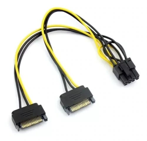 Cables de 8 pines a SATA (SATA a PCIe de 8 pines)